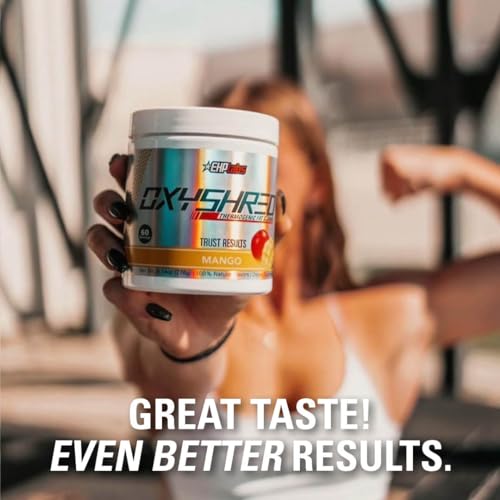 EHP Labs OxyShred Thermogenic Pre Workout Powder & Shredding Supplement - Clinically EHP LabsAu supplements