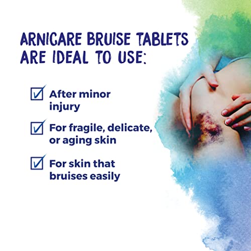 Boiron Arnicare Bruise for Relief of Pain or Swelling from Injuries, and Discoloration of Bruises - 60 Tablets BoironAu supplements
