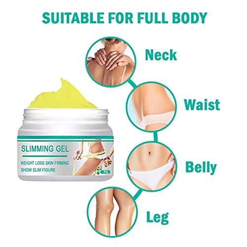 Slimming Cream, Navel Arm Leg Belly Ginger Fat Burning Cream, Weight Loss Skin Firming SURORAINUS supplements