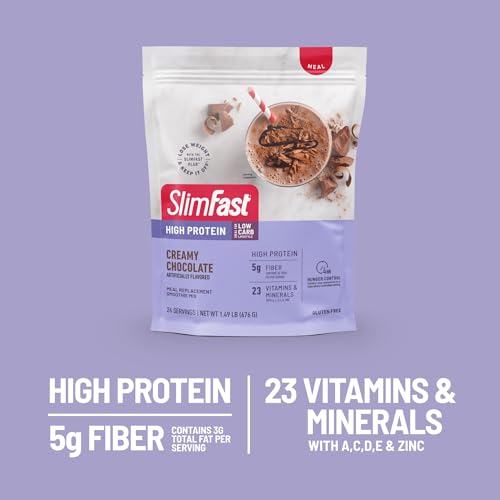 SlimFast High Protein Meal Replacement Powder, 26 Servings, Advanced Nutrition SlimFastUS supplements