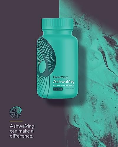 AshwaMag by GreenWave Nutrition | 5 Clinically Studied Ingredients | Happier & Motivated AshwaMagAu supplements