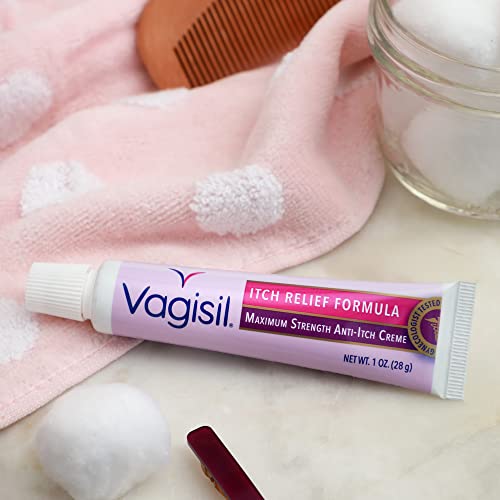 Vagisil Maximum Strength Feminine Anti-Itch Cream with Benzocaine for Women VagisilAu supplements
