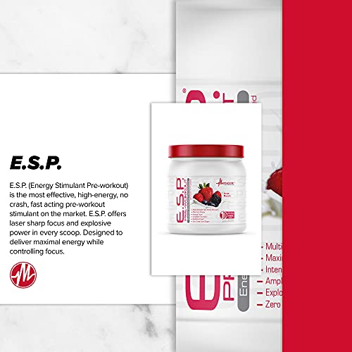 Metabolic Nutrition | ESP - Stimulating Pre Workout, Pre Intra Workout Supplement | Energy Metabolic NutritionAu supplements