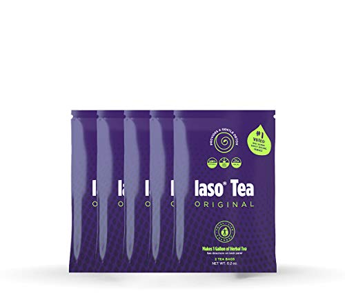 TLC Total Life Changes IASO Natural Herbal Detox Tea Bags - Five Pack (10 Tea Bags) Total Life ChangesUS supplements