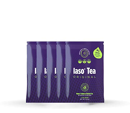 TLC Total Life Changes IASO Natural Herbal Detox Tea Bags - Five Pack (10 Tea Bags) Total Life ChangesUS supplements