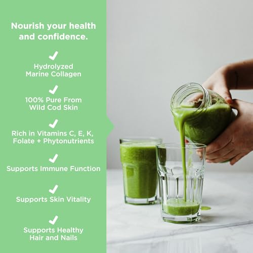 JSHealth Super Greens Powder - Greens & Collagen Powder - Superfood Powder with Marine Collagen Peptides JSHealthAu supplements