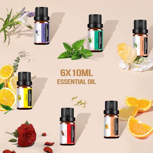Aromatherapy Essential Oil Diffuser: Cool Mist Aroma Diffuser for Home - Colorful Light Create Ambience GrevolAu supplements