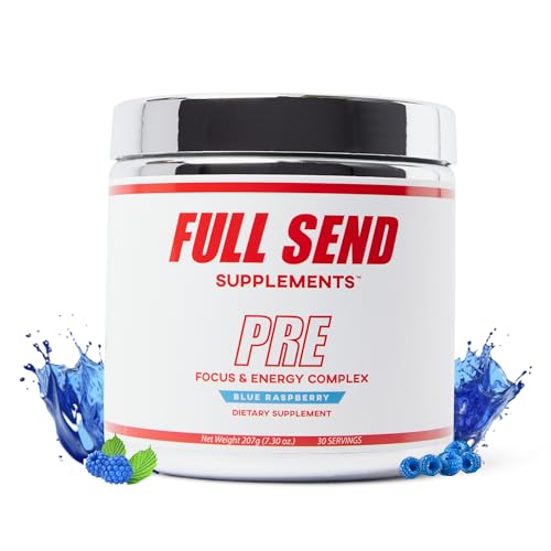 FULL SEND Pre Workout Powder with Beta Alanine, Preworkout Energy Supplement FULL SENDAu supplements