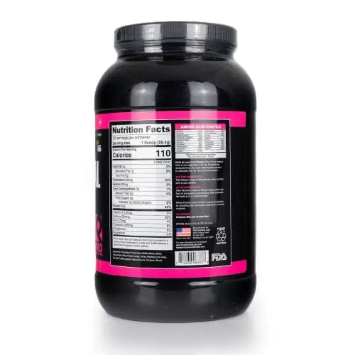Whey Protein Powder for Women - Supports Lean Muscle - Low Carb - Gluten Free - Grass Fed & rBGH Hormone Free (Creamy Vanilla, 2 lb) PRO NUTRITION LABSAu supplements