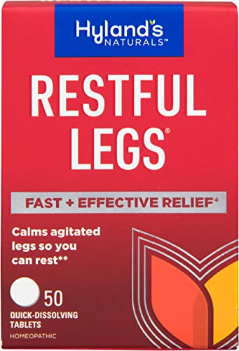 Hyland's Naturals Restful Legs Tablets, Natural Itching, Crawling, Tingling & Leg Jerk Relief, Quick Dissolving Hyland'sAu supplements