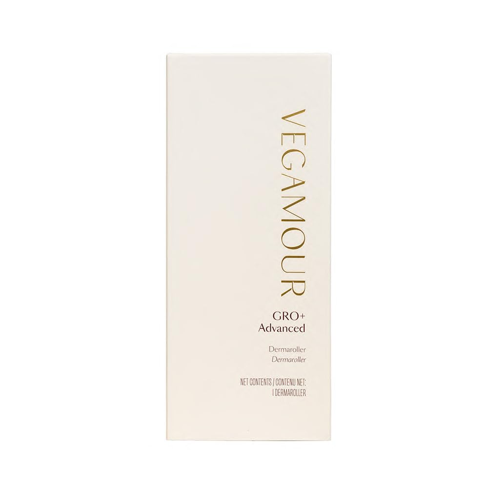 VEGAMOUR GRO+ Advanced Dermaroller | 1,200 Microneedle 0.25mm Scalp Tool | Gently Exfoliates the Scalp | Wide Head for Maximum Coverage VEGAMOURAu supplements