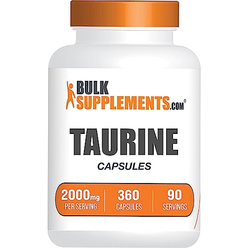 BULKSUPPLEMENTS.COM Taurine Capsules - Taurine Supplement, Taurine 2000mg BULKSUPPLEMENTS.COMUS supplements