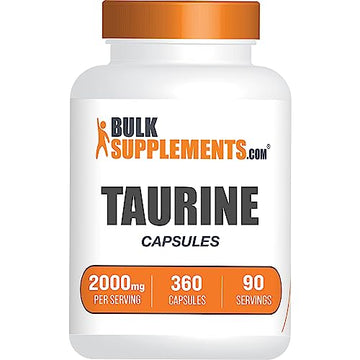 BULKSUPPLEMENTS.COM Taurine Capsules - Taurine Supplement, Taurine 2000mg BULKSUPPLEMENTS.COMUS supplements
