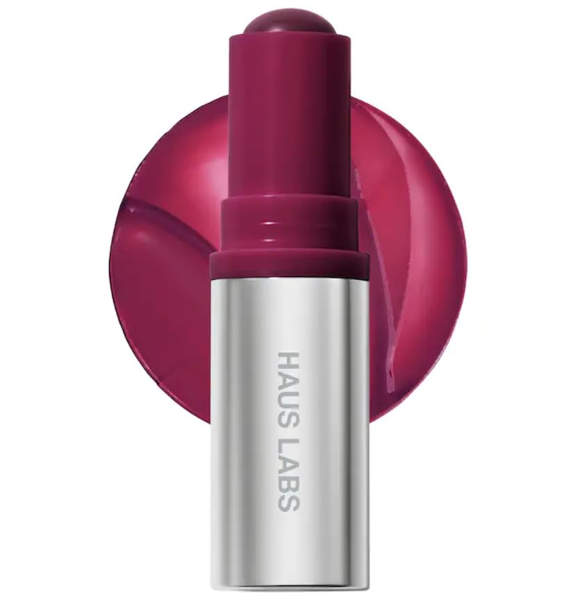 HAUS LABS BY LADY GAGA Color Fuse Lip + Cheek Blush Balm Stick in Glassy Acai & ENTEL Aloe Vera Sheet Masque (BONUS) HAUS LABS BY LADY GAGAAu supplements