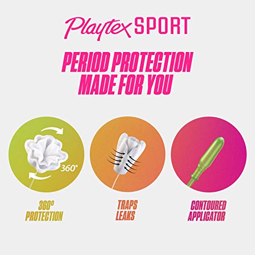 Playtex Sport Tampons, Multipack (24ct Regular/24ct Super Absorbency) PLAYTEXAu supplements