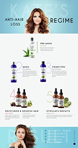 Kate Blanc Cosmetics Organic Castor Oil (4oz). 100% Pure, Cold Pressed, Hexane Free in a Glass Bottle Kate Blanc CosmeticsAu supplements