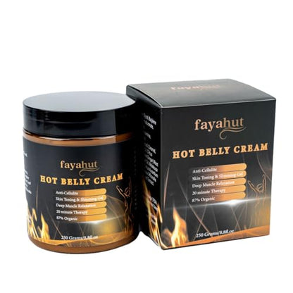 Hot Cream for Belly Fat Burner, Body Cream for Thighs, and More - Targets Cellulite fayahutUS supplements