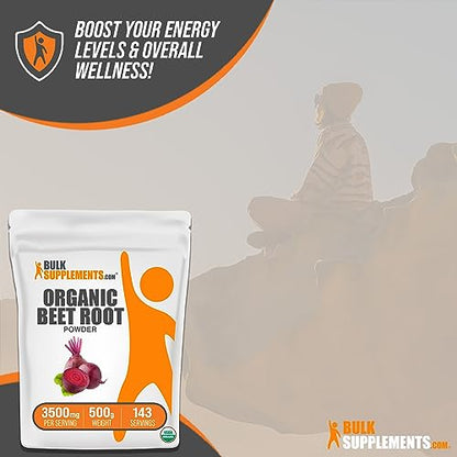 BULKSUPPLEMENTS.COM Organic Beet Root Powder - Beet Powder Organic, Beetroot BULKSUPPLEMENTS.COMUS supplements