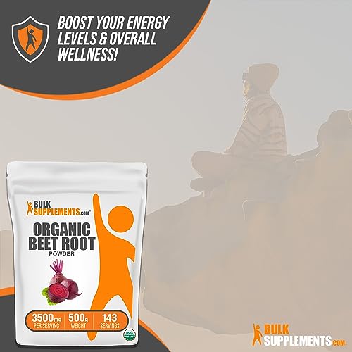 BULKSUPPLEMENTS.COM Organic Beet Root Powder - Beet Powder Organic, Beetroot BULKSUPPLEMENTS.COMUS supplements