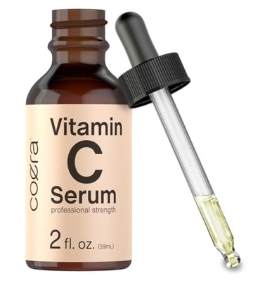 Vitamin C Serum for Face | 2 oz | Brightening Serum for Dark Spots | Paraben & SLS Free CoeraAu supplements