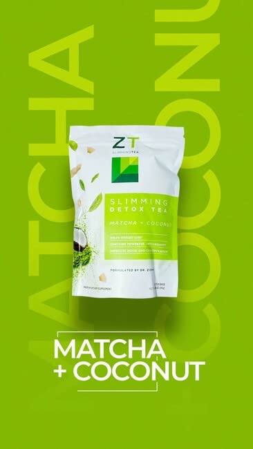 Dr. Zisman ZT Slimming - Matcha-Coconut Detox Blend, Weight Loss Tea with Antioxidant Effects Dr. Zisman ZT Slimming TeaUS supplements