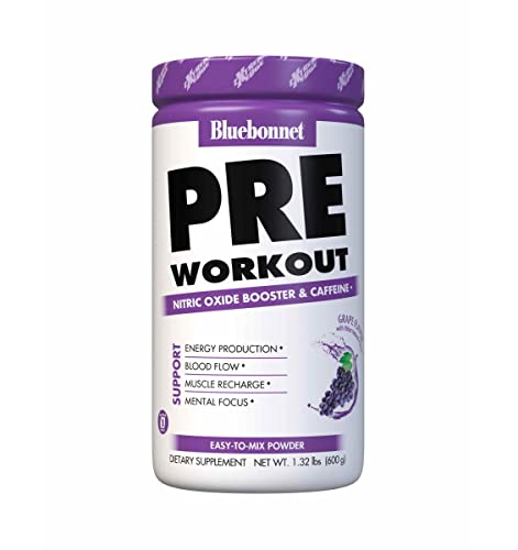 Bluebonnet Nutrition Extreme Edge Pre workout, Muscle Recharging Formula, Increases BluebonnetAu supplements