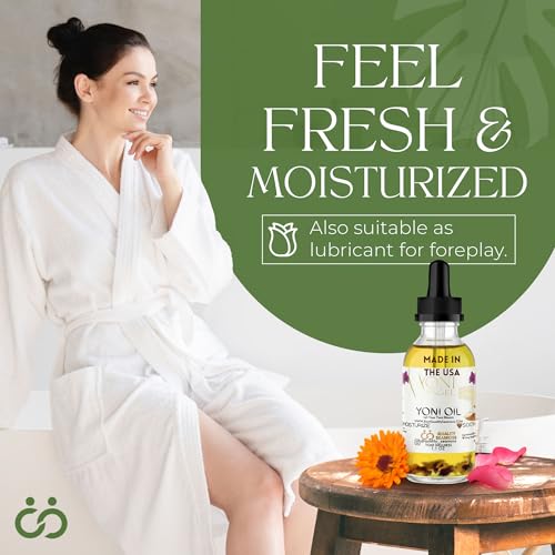 Natural Yoni Oil, Mint Fresh Feminine Care Oil, Reduces Odor, Restores pH Balance, All Natural, Herbal Yoni Quality Seamoss and Yoni OilAu supplements