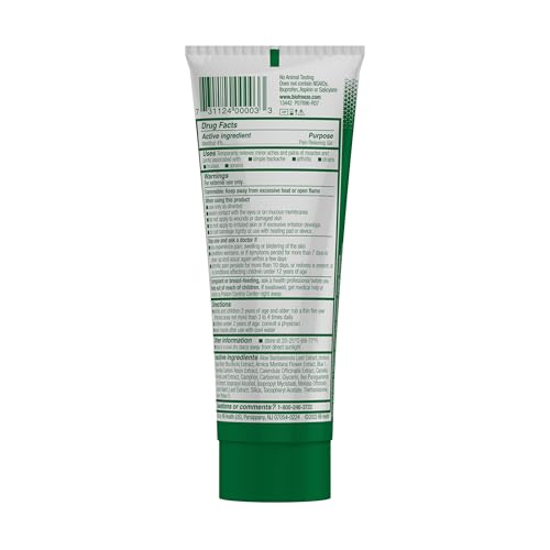 Biofreeze Gel Pain Relief, Knee & Lower Back Pain Relief, Arthritis Pain Reliever, Sore Muscle Relief, Neck Pain Relief, Cooling Joint Pain Relief, Menthol Gel 3 Fl Oz BiofreezeAu supplements