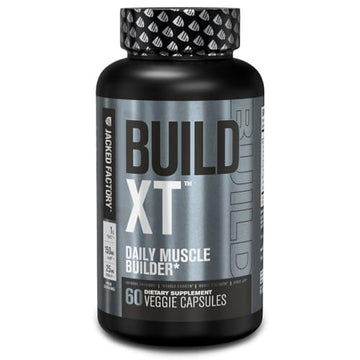 Jacked Factory Build-XT Daily Muscle Builder & Performance Enhancer - Muscle Building Jacked FactoryUS supplements