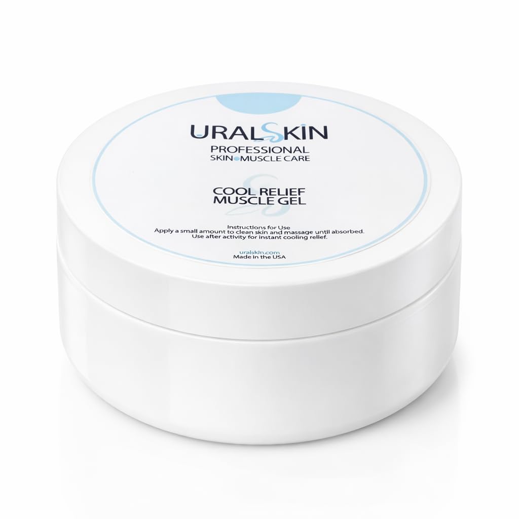 URALSKIN Cooling Muscle Gel – Fast-Drying, Non-Greasy Gel for Body, 4 oz (113 g) UralSkinAu supplements