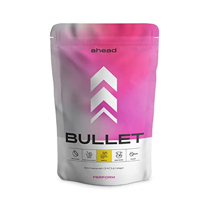 ahead BULLET | C8 MCT Powder with Collagen Powder - Vanilla - 300g - Perfect for Bulletproof Coffee aheadUS supplements