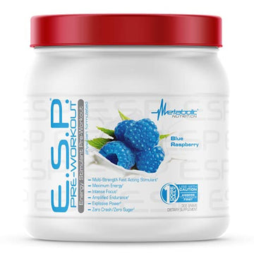 Metabolic Nutrition | ESP - Stimulating Pre Workout, Pre Intra Workout Supplement | Energy Metabolic NutritionAu supplements