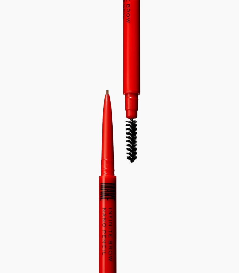 MAKE Beauty Nano Brow, Micro Eyebrow Pencil. Long-Lasting Smudgeproof Eye Brow Makeup for Hairlike Lines. Precision Liner for Natural-Looking Eyebrows - Shade, Warm Taupe MAKEAu supplements