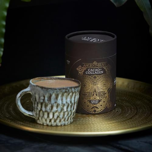 Ancient + Brave - Cacao + Collagen Powder 250g - Peruvian Raw Cacao Hot Chocolate with Grass-Fed Hydrolysed Bovine Collagen Ancient + BraveAu supplements