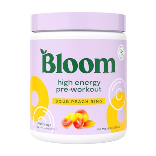 Bloom Nutrition High Energy Pre Workout Powder, Amino Energy with Beta Alanine Bloom NutritionUS supplements