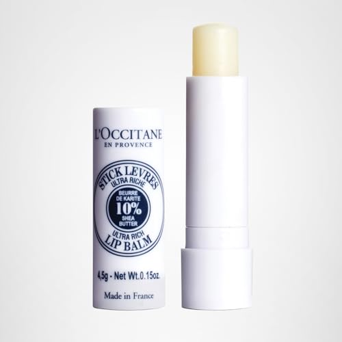L'OCCITANE 10% Organic Shea Butter Ultra Rich Lip Balm Stick, Moisturizes, Nourishes, Repairs & Softens Dry, Chapped Lips, Long Lasting, Vegan L'OCCITANEAu supplements