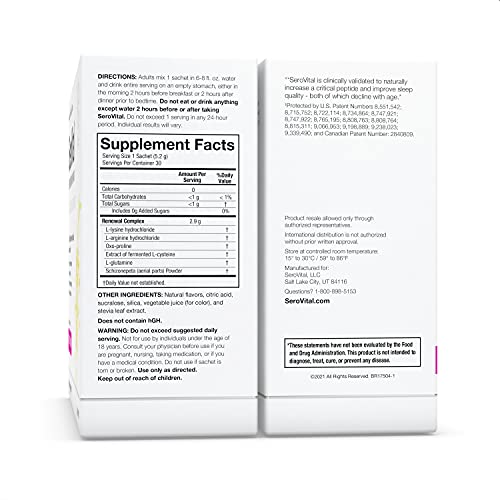 Serovital Renewal Complex - Anti-Aging Supplement for Women - Increase a Critical SerovitalUS supplements