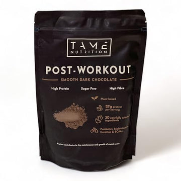 Vegan Post Workout Protein Powder | Dark Chocolate | 301g | Tame Nutrition Tame NutritionAu supplements