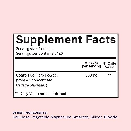 Goat's Rue Lactation Supplement For Increased Breast Milk, Lactation Supplement Mommy Knows BestAu supplements