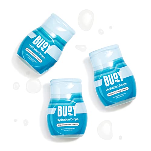 Buoy Electrolyte Drops | 120 Servings | No Sugar, No Sweeteners | Dietitian Recommended BuoyAu supplements