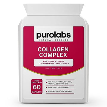 Marine Collagen Complex - Collagen Supplement for Women & Men - with Hyaluronic Acid & Vitamin C - High Strength PurolabsAu supplements