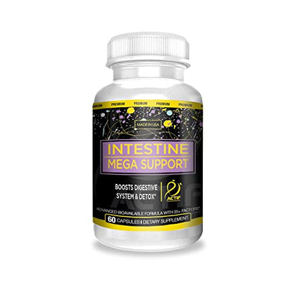 Actif Intestine Mega Support with 30+ Advanced Factors, Deep Cleanse and Repair ACTIFUS supplements