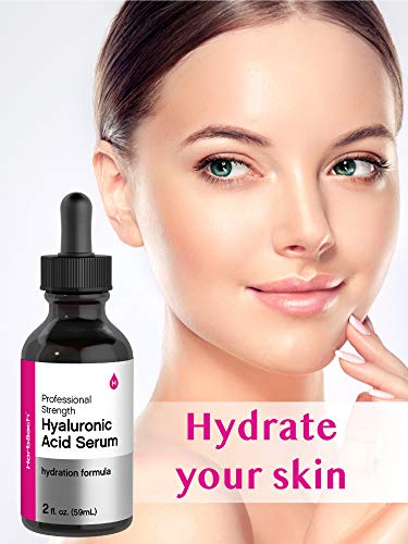 Hyaluronic Acid Serum For Face | 2 oz | Paraben & SLS Free Moisturizer | by Horbaach HorbäachAu supplements