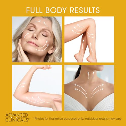 Advanced Clinicals Retinol Cream. Value Set- Two spa size 16oz bottles with pump Advanced ClinicalsUS supplements