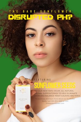 Sunflower Seeds - Vegan Vaginal Suppositories The Bare SunflowerAu supplements