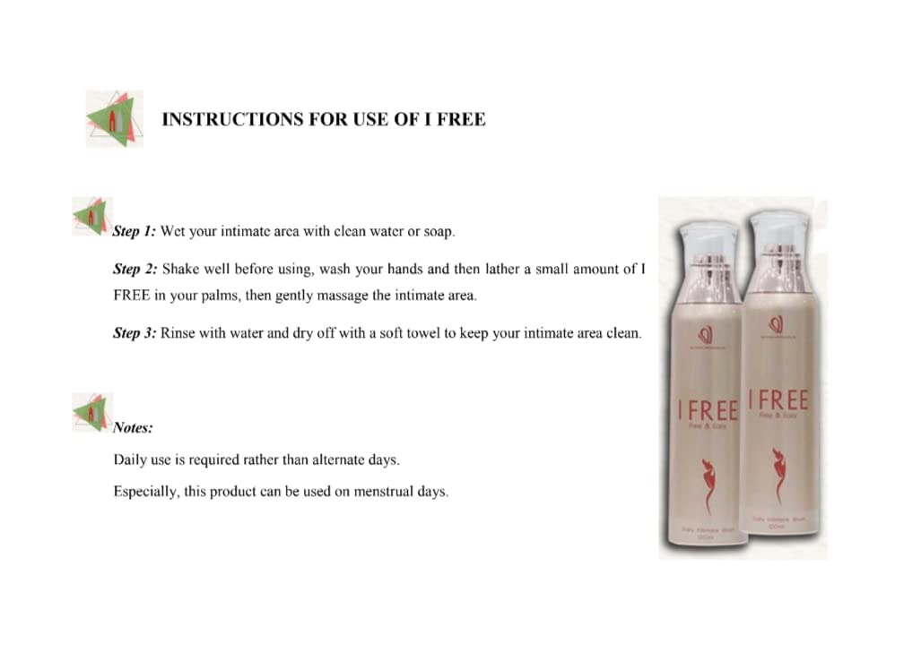 MATXI S.G Combo IFree -Daily Intimate Wash- Feminine Care Wash 120ml & Inner Perfume Jeun 5ml MATXI S.GAu supplements