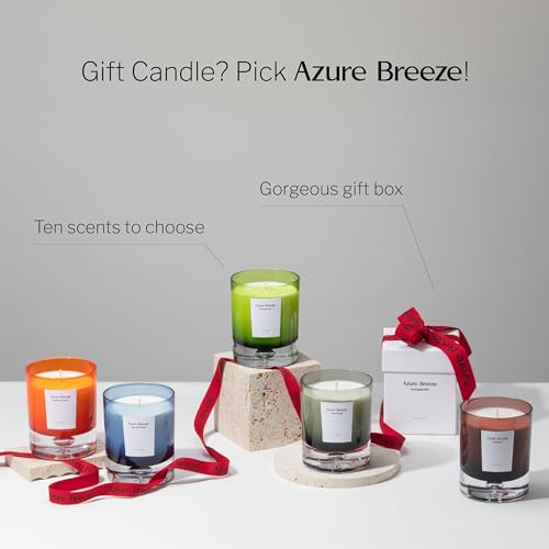 Pumpkin Scented Candles for Home - 12 oz, 70 Hours Burning - Natural Essential Oils & Soy Wax Azure BreezeAu supplements