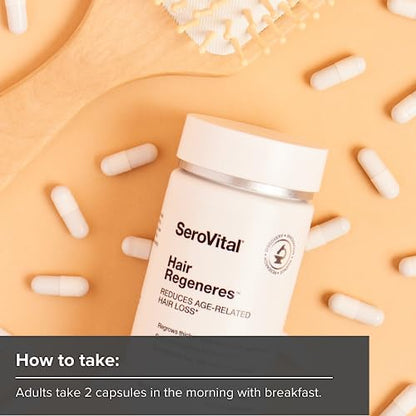 SeroVital Hair Regeneres - Formulated For Women Seeking Enhanced Hair Growth SerovitalUS supplements