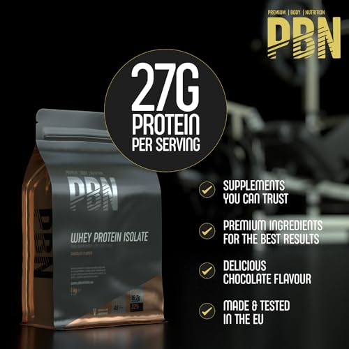 PBN - Premium Body Nutrition - Whey-ISOLATE Protein Powder, 1kg, Chocolate - 33 Servings Premium Body NutritionAu supplements