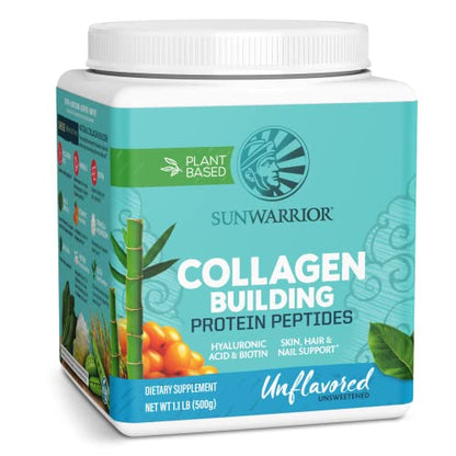 Sunwarrior Collagen Building Protein Peptides, Natural, 500 g SunwarriorUS supplements